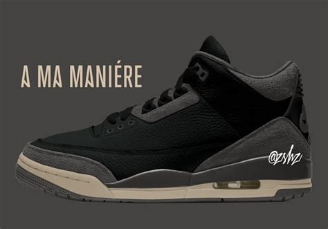 nike air a ma maniere|ma maniere jordan 3.